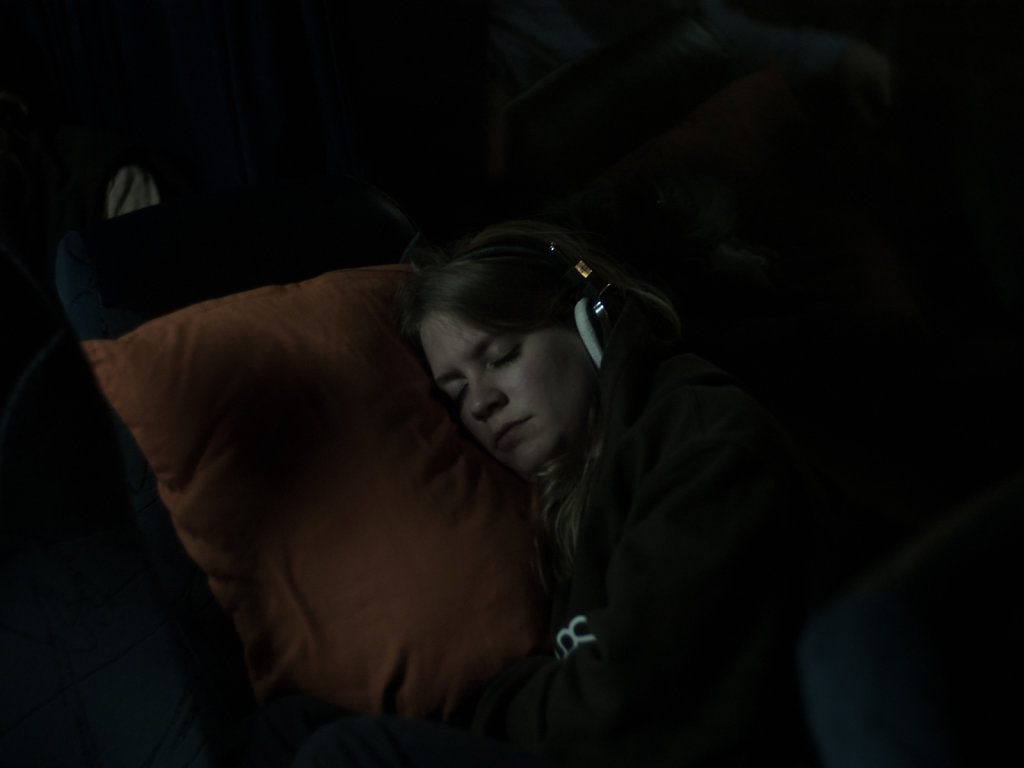Sanne sleeping